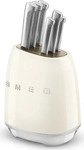 Smeg KBSF02CR, SMEG KBSF02CR Messerblock-Set Creme