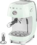 Smeg ECF03PGEU, SMEG ECF03PGEU Premium Siebtr&auml;germaschine Pastellgr&uuml;n