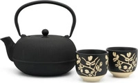 Bredemeijer 153013, Bredemeijer Teeset Sichuan 1,0l Gusseisen + 2 Porzelanb....