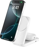 Belkin WIZ038KQWH, Belkin UltraCharge 25W Qi2 magn. 2-in-1 Lad.klappb.ws....