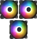 ADATA 75261486, ADATA XPG VENTO 120 3er PACK L&Uuml;FTER RGB BLACK REVERSE