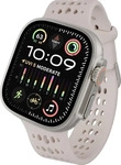 Decoded D26AWS46ABS1CY, Decoded Silicone Ares O Strap for Apple Watch 44/46/49mm Clay