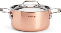 De Buyer 6242.20, De Buyer Prima Matera Bratentopf Kupfer/Edels. 20 cm induktion