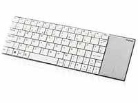Rapoo 16197, Rapoo E2710 Weiß Kabellose Touch-Tastatur