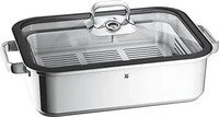 WMF 17.4101.6040, WMF Vitalis Dampfgarer mit Glasdeckel 6,5 L
