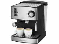 Clatronic 263338, Clatronic ES 3643 schwarz-inox Espressoautomat 15 Bar