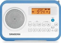 Sangean A500302, Sangean PR-D18 (Traveller 180) White/Blue