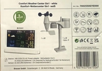 Bresser 12013, Bresser Wetter Center 5-in-1 Comfort schwarz