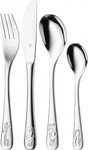 WMF 12.8002.6040, WMF Kinderbesteck-Set 4-teilig Safari