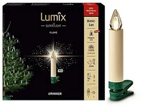 Krinner 77122, Krinner Lumix Superlight Flame Mini Elfenbein 12er Set Basis