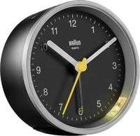 Braun 67102, Braun BC 12 SB Quarzwecker silber-schwarz