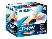 Philips CW7D2NJ10/00, 1x10 Philips CD-RW 80Min 700MB 4-12x JC