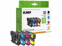 KMP B77V Vorteilspack BK/C/M/Y kompatibel mit Brother LC-980 1521,4005