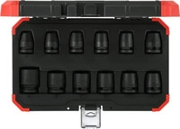 Gedore R63003012, GEDORE red Kraftschr.-Steck- schl&uuml;ssel 1/2 , 12-teilig