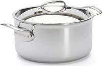 De Buyer 3742.24, De Buyer Affinity Bratentopf Edelstahl mit Deckel 24 cm
