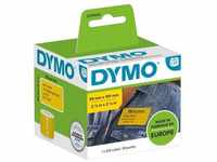 Dymo Versand-Etiketten 54 x 101 mm 220 St. schwarz-gelb 2133400