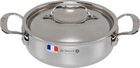De Buyer 3741.20, De Buyer Affinity Bratentopf niederer mit Deckel 20 cm