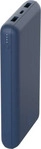 Belkin BPB012BTBL, Belkin Powerbank 20.000mAh blau 15W+USB-A/C Kab. 15cm BPB012BTBL