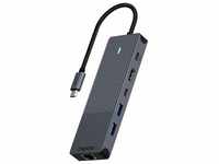Rapoo USB-C Multiport Adapter 6-in-1, grau 11410