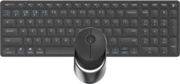 Rapoo 12084, Rapoo 9750M Dunkelgrau QWERTZ Kabelloses Multi-Mode-Deskset