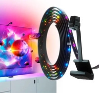 Nanoleaf NF082K02-52LS, Nanoleaf 4D Screen Mirror + Light Strip Kit for 85 /216 cm,