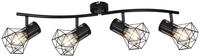 Deckenspot CAGE 4-flammig