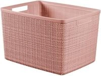 Korb JUTE rosa