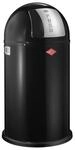 Abfalleimer WESCO PUSHBOY schwarz