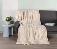 Decke CLAIRE creme
