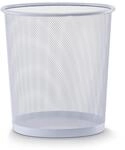 Papierkorb DYNAMO wei&szlig;