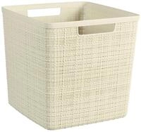 Korb JUTE wei&szlig;