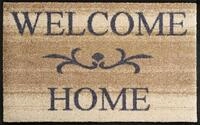 Fu&szlig;matte WELCOME Home beige