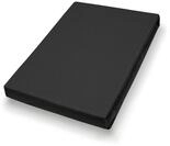Spannbettlaken Jersey schwarz