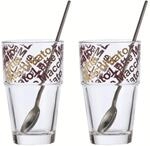 Latte-Macchiato-Glas-Set SOLO