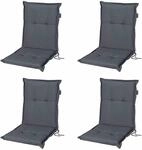 Sesselauflage nieder 4er-Set