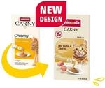 animonda Carny Adult Creamy mit Huhn + Taurin 30x15g