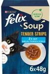 FELIX Soup Tender Strips Vielfalt aus dem Wasser 6x48g