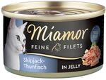 Miamor Feine Filets Skipjack-Thunfisch in Jelly 24x100g
