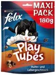 FELIX Play Tubes Katzensnack Huhn und Leber 180g