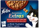 FELIX Sensations Extras in Gelee Geschmacksvielfalt vom Land 12x85g