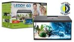 Aquael Aquarienset Leddy Tag und Nacht schwarz 2.0 Leddy 60 (54 Liter)