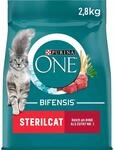 PURINA ONE BIFENSIS STERILCAT Rind 2,8kg PURINA ONE BIFENSIS STERILCAT Rind 2,8kg