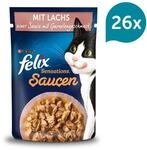FELIX Sensations Saucen mit Lachs und Garnelengeschmack 26x85g