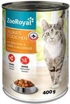ZooRoyal Delikate St&uuml;ckchen Gefl&uuml;gel und Leber 12x400g