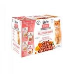 Brit Care Cat Flavour box-Fillets in Gravy 12x85g