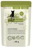 catz finefood Kitten No.05 Lachs und Gefl&uuml;gel 16x85g