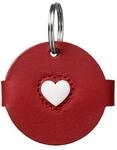 Hunter Anh&auml;nger Hundemarke Love rot Klein - 4,3cm