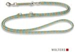 Wolters Everest F&uuml;hrleine t&uuml;rkis/gelb 200 cm x 1,3 cm