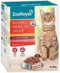 ZooRoyal Multipack Grill Men&uuml; in Sauce 8x85g
