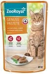 ZooRoyal Genuss Pastete mit Gefl&uuml;gel und Leber 24x85g